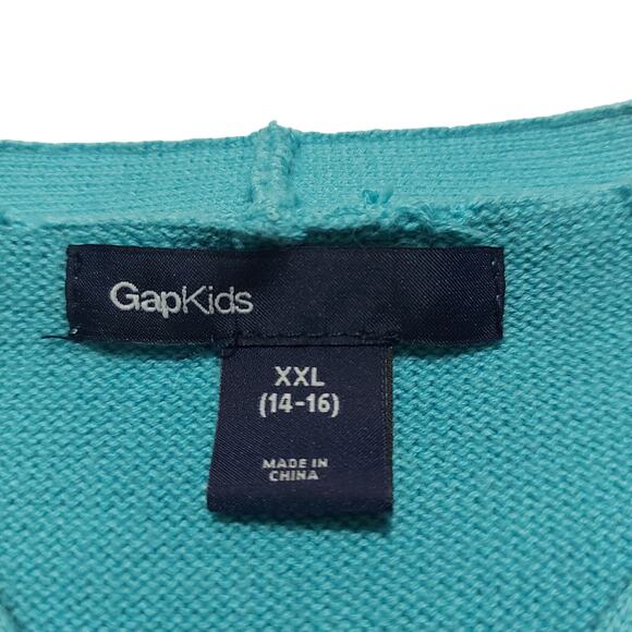 GAP Kids short-sleeved solid cropped cotton knit shrug - Picture 7 of 10